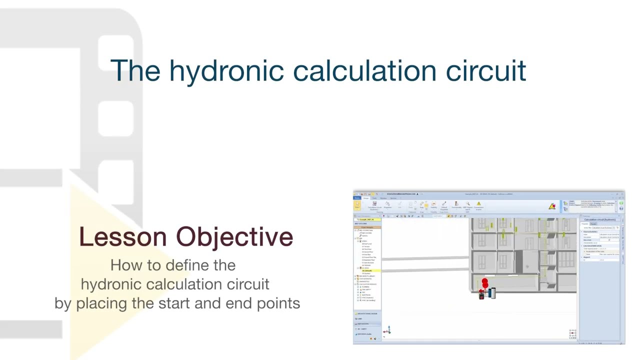 Edificius-MEP Tutorial - The Hydronic Calculation Circuit - ACCA Software