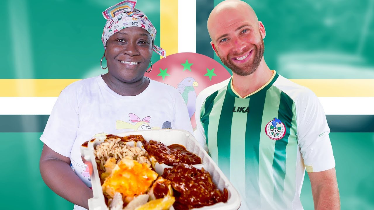 Trying Dominica Food For The First Time!! This Is Not The Dominican Republic!!