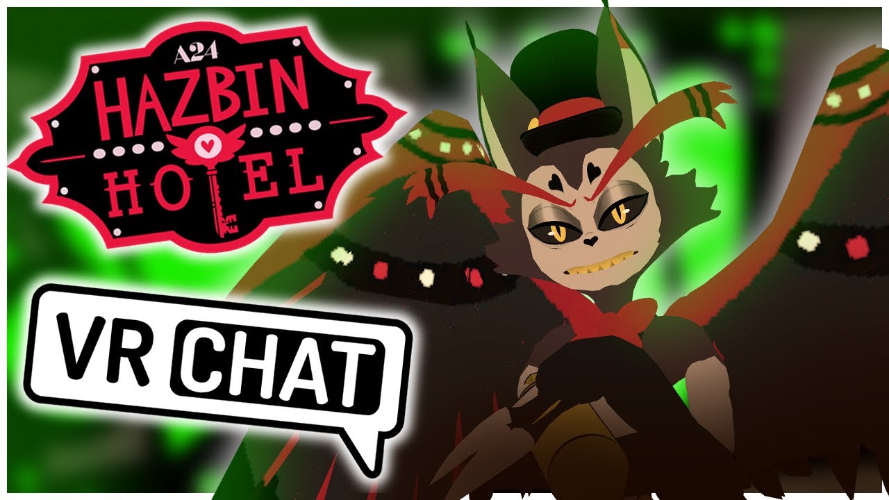 HUSKER DRINKS HIS PAIN AWAY IN VRCHAT! ~ VR HILARIOUS MOMENTS (HAZBIN HOTEL) Ft. 