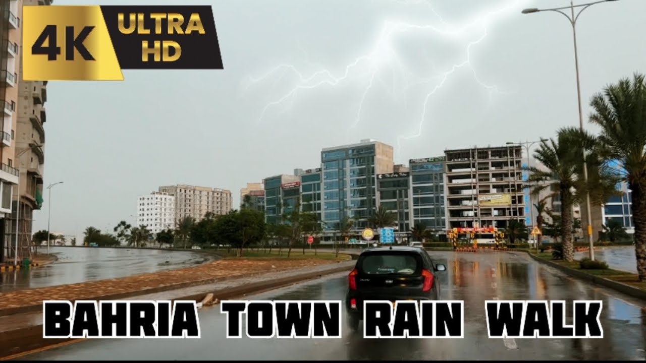 Rain walk | BAHRIA TOWN KARACHI