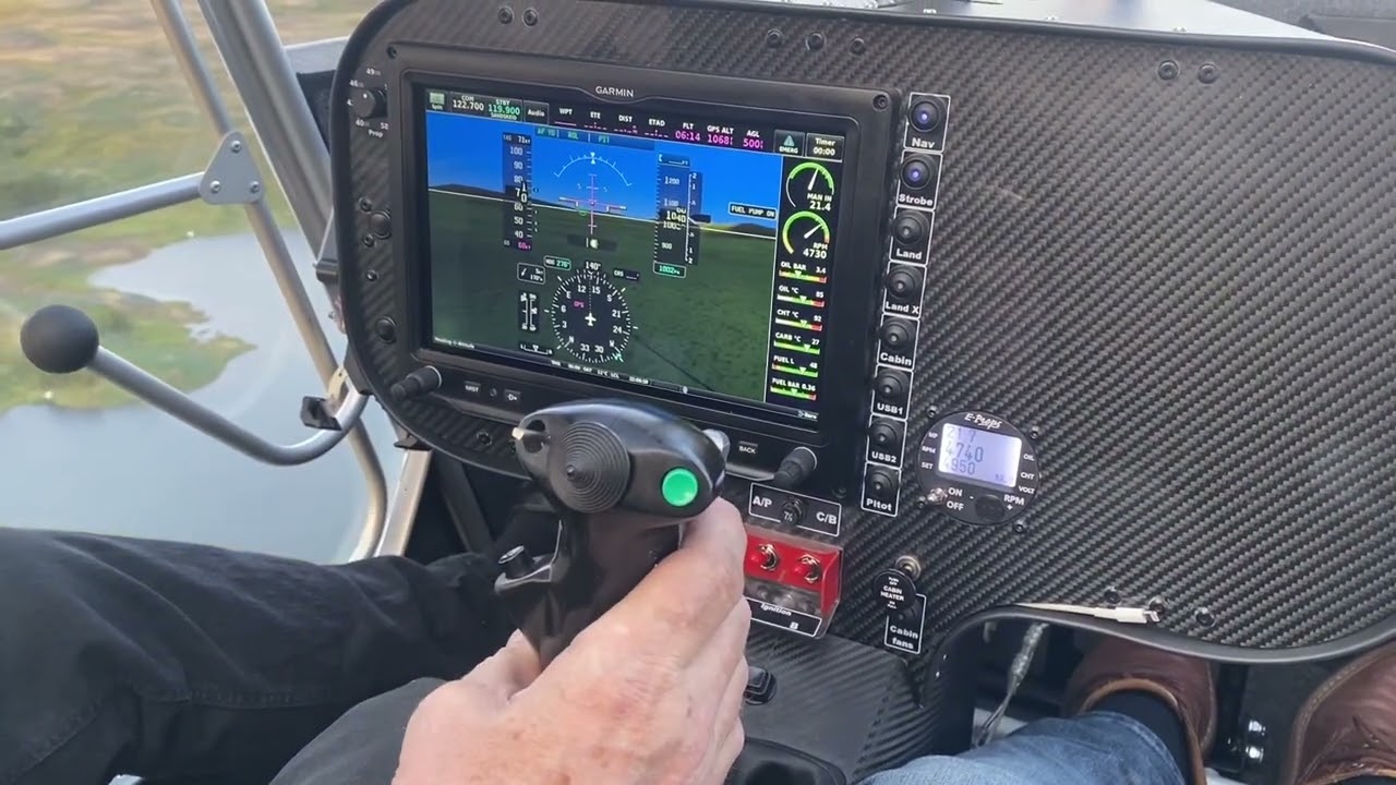Skyranger Nynja, Garmin G3X, E-prop constant speed
