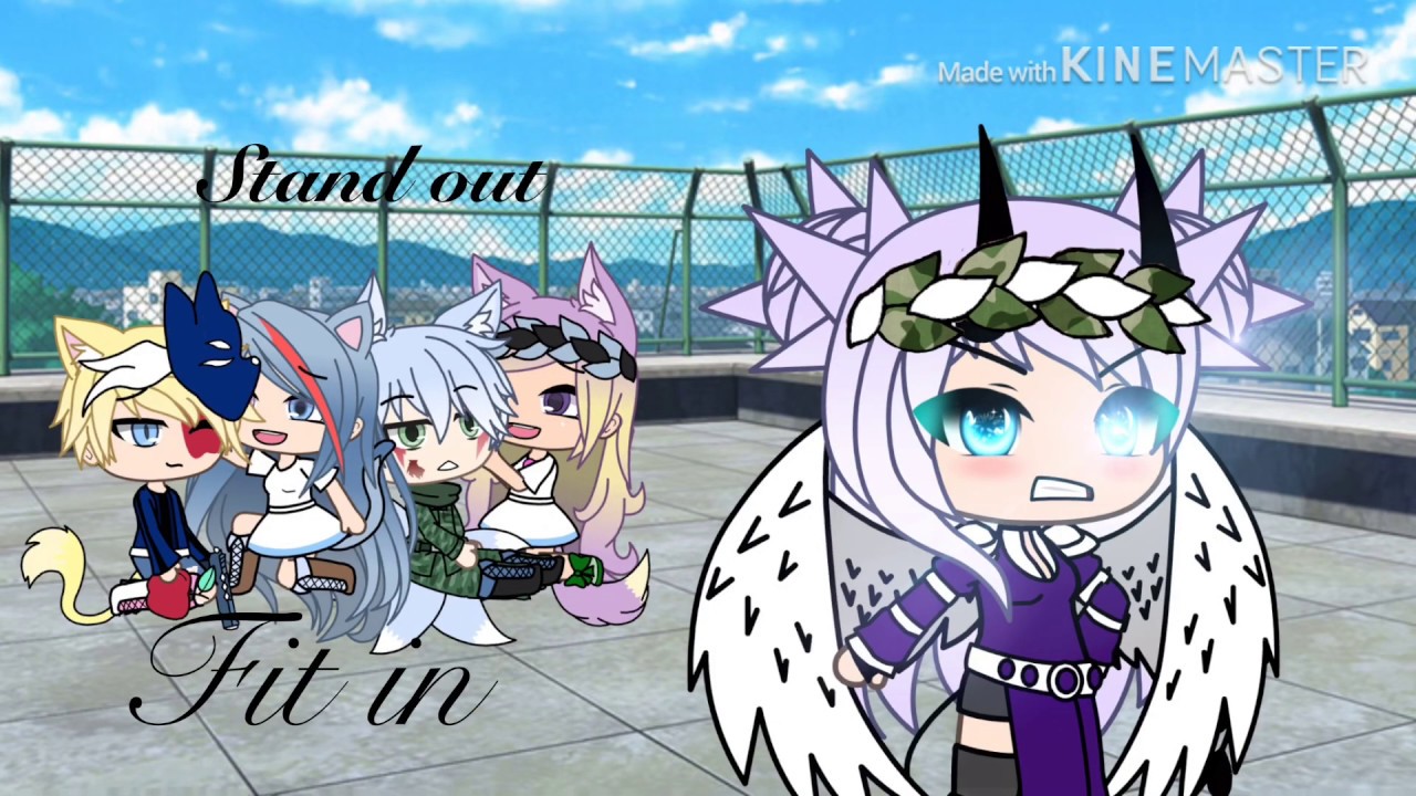 Stand out fit in /Gacha life/#honeylundy