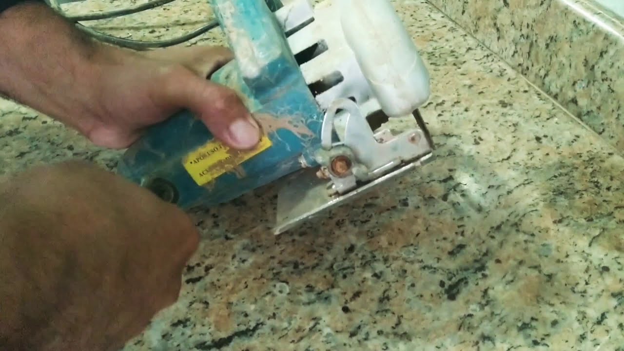 Conserto serra mármore Makita que molhou na enchente caiu na água