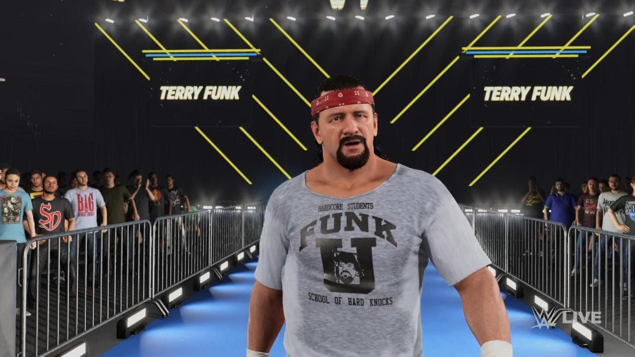 Mankind vs Terry Funk No Holds Barred Match!