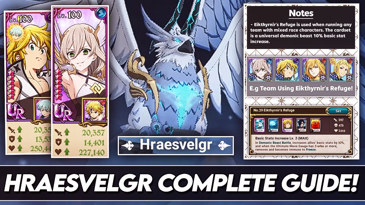 *OUTDATED* READ PINNED COMMENT! Complete Guide To ALL FLOORS Of Hraesvelgr! (7DS Grand Cross)