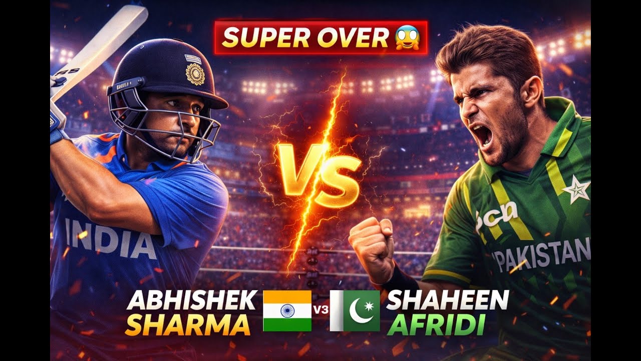 🔥 India vs Pakistan SUPER OVER | Match Ka Faisla | Cricket 24