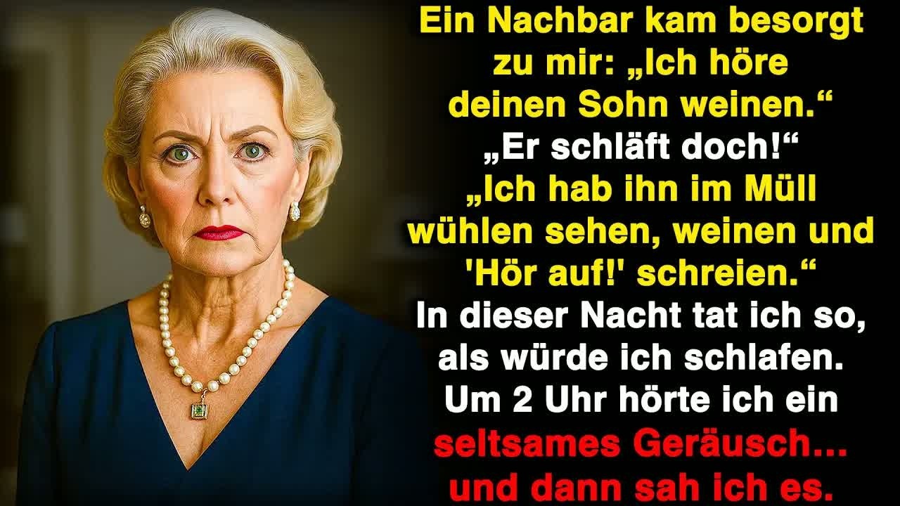 Mein Nachbar hörte meinen Sohn nachts schreien, obwohl er zu der Zeit schon schlafen sollte