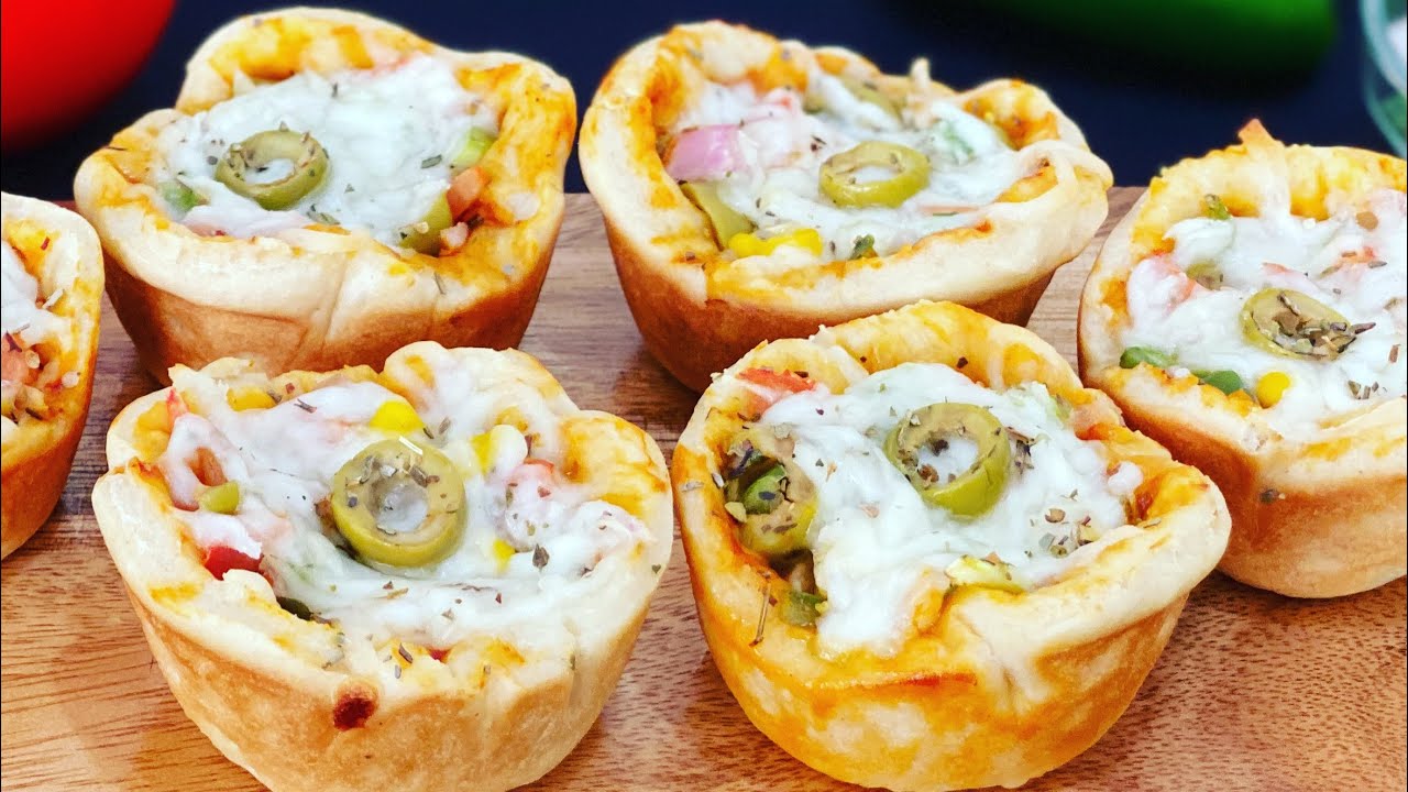 Delightful Pizza Cups | Kitchen Ninja