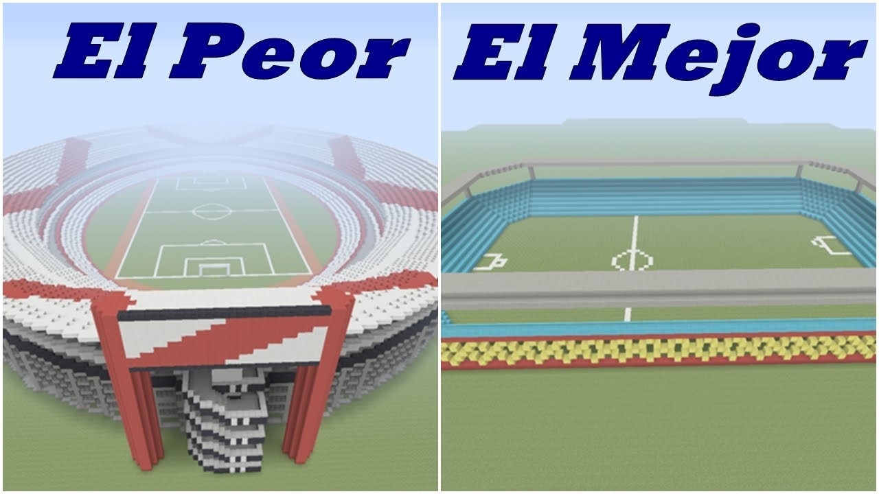 Todos mis Estadios en Minecraft