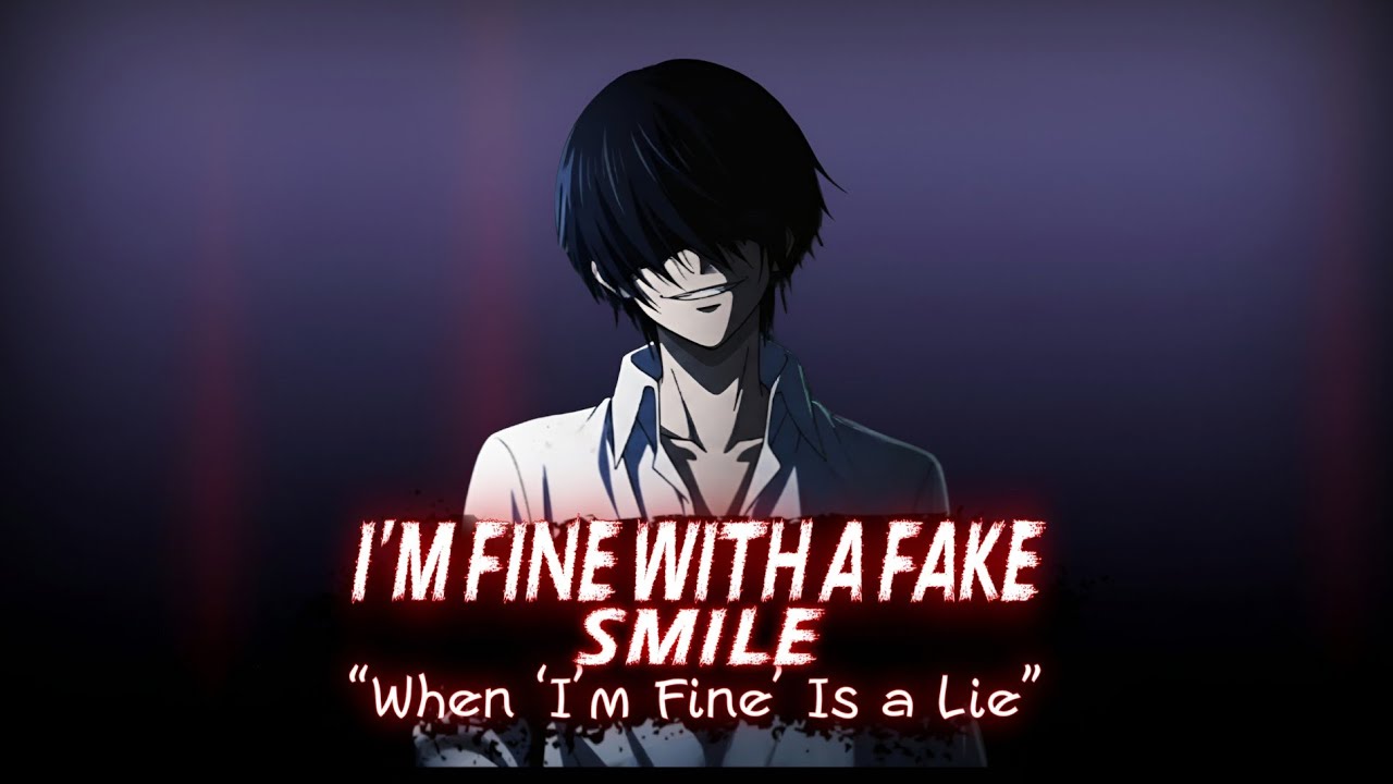 I’m Fine (With a Fake Smile) — When “I’m Fine” Is a Lie | Xenzo Echo (Official Lyrics Video)