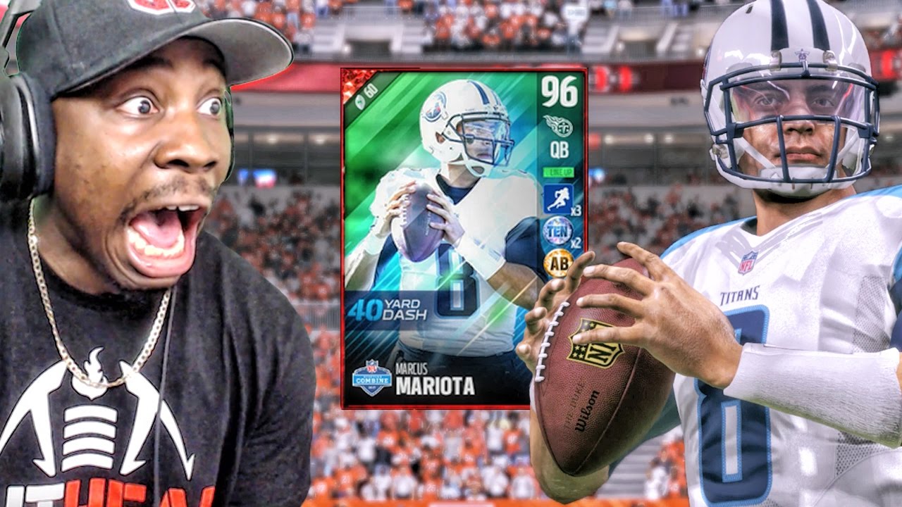 96 COMBINE MARCUS SUPER MARIOTA BEASTIN! Madden 17 Ultimate Team Gameplay Ep. 20