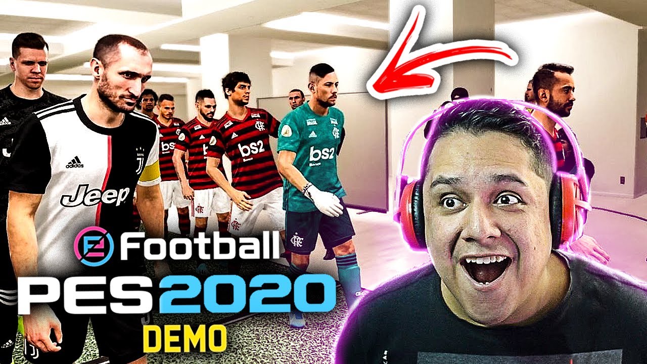 Jogando PES 2020 DEMO!! Gameplay É Melhor que o FIFA?! 🏆🔥