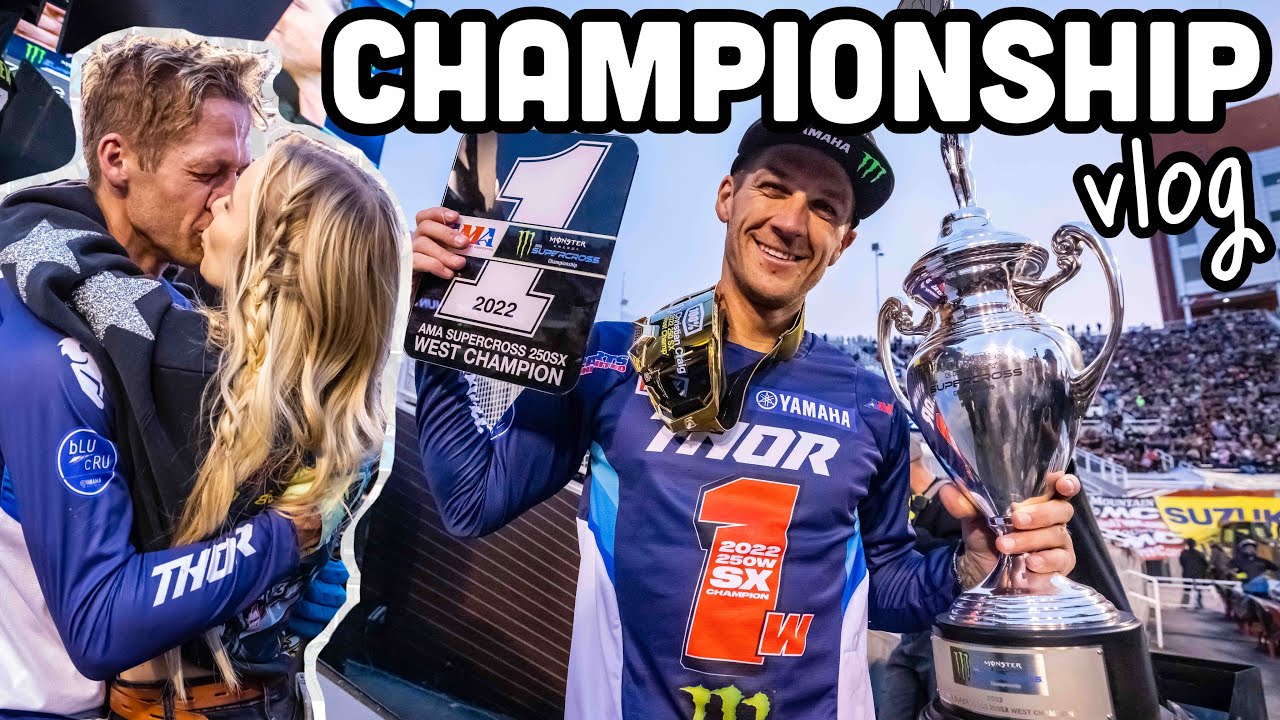 WINNING THE 250 WEST SUPERCROSS CHAMPIONSHIP | Christian Craig Clinches Title in Salt Lake City 2022