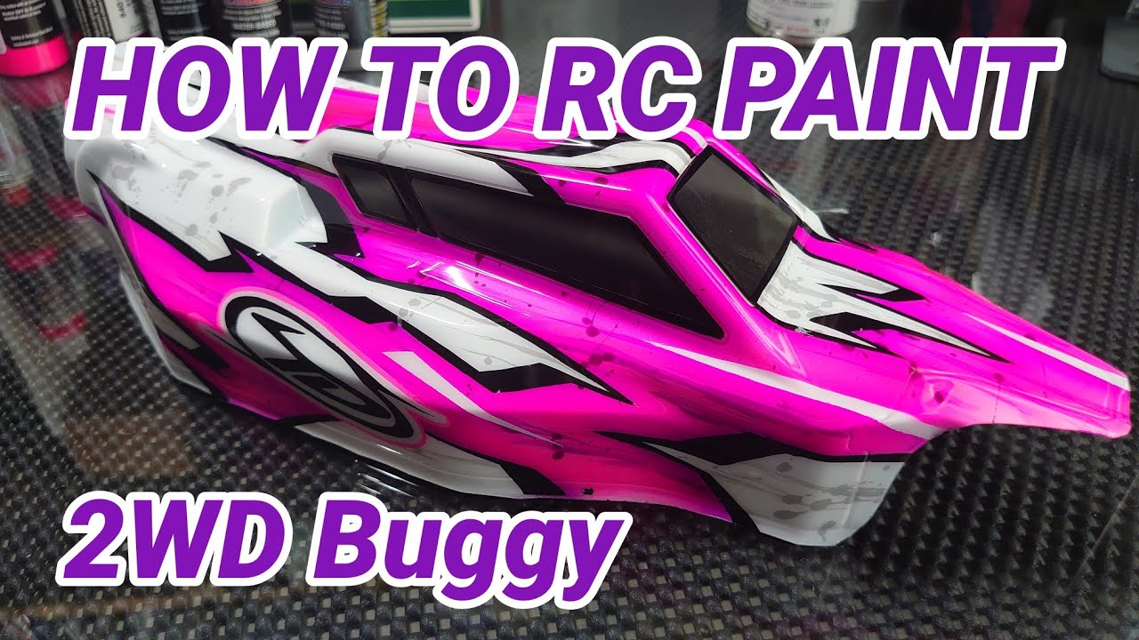 2WD Buggy PAINT ～ 少ない色数で効果的に仕上げます【前編】