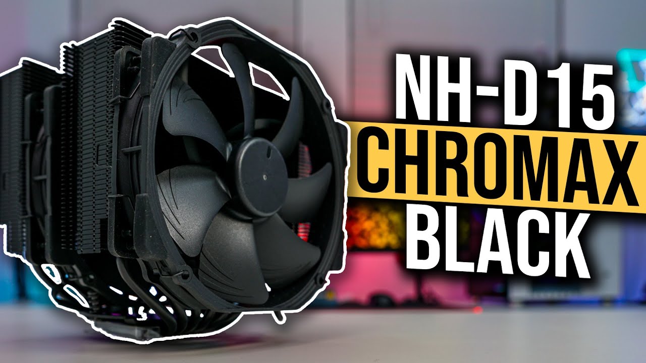 Обзор процессорного кулера Noctua NH-D15 chromax.black