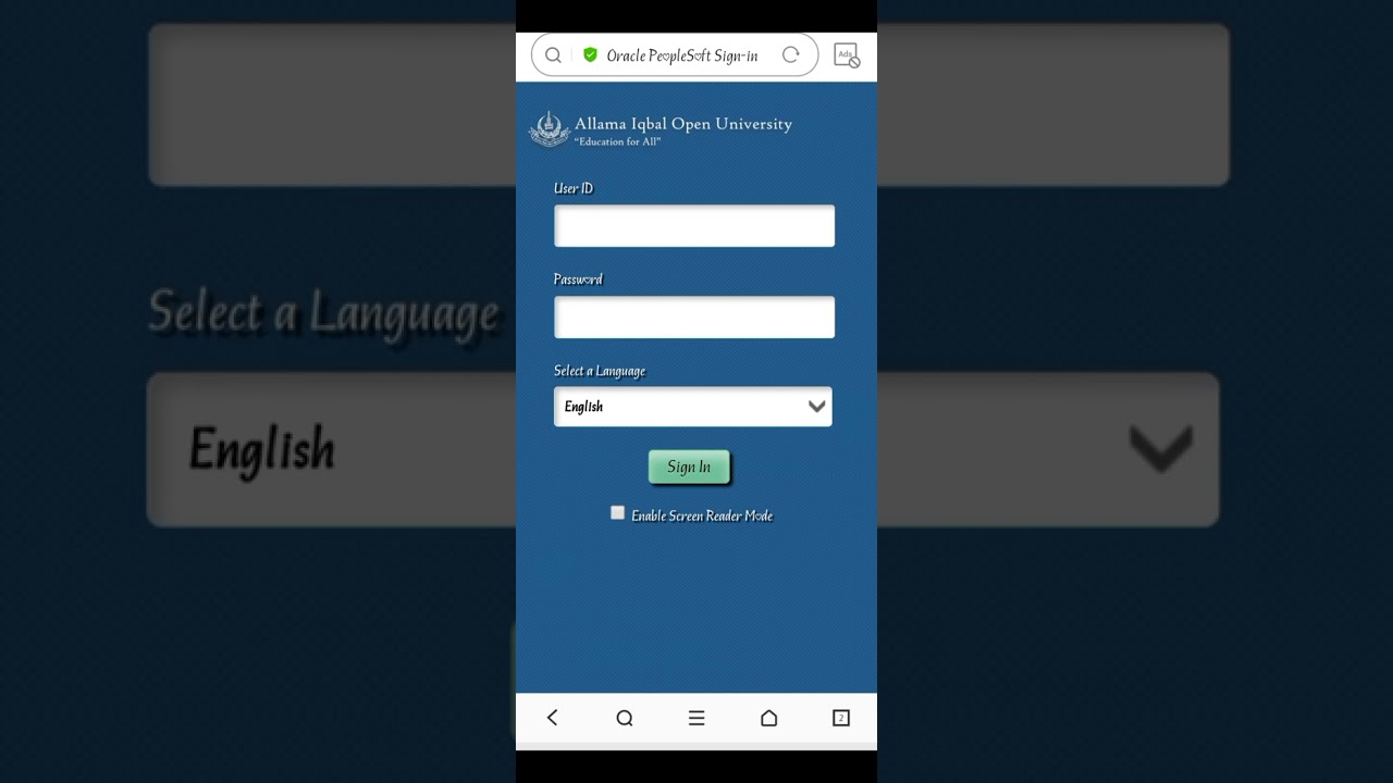 How to Retrieve Your AIOU User ID and Password / How to Access and Set Up Your CMS Account