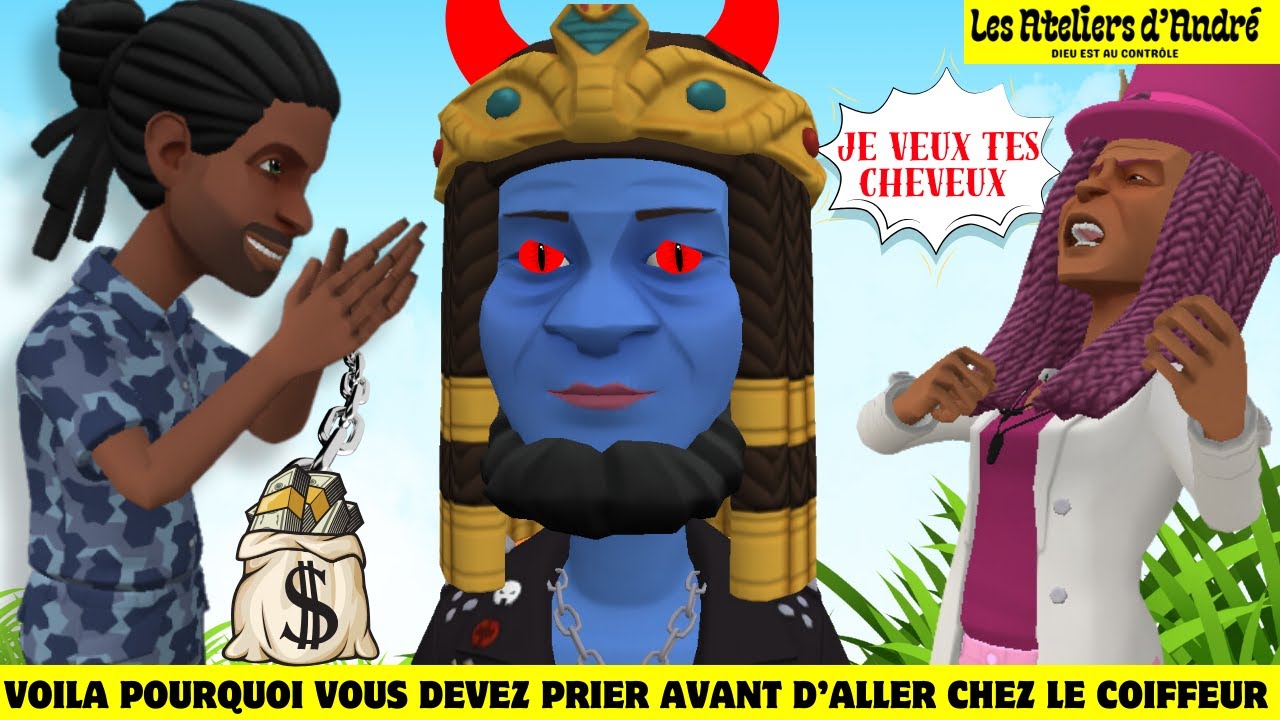 N'OUBLIEZ JAMAIS DE PRIER AVANT D'ALLER CHEZ LE COIFFEUR (ANIMATION CHRÉTIENNE) 2024