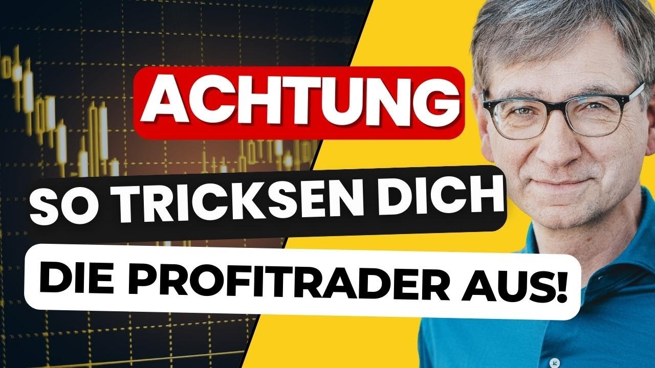 Das machen institutionelle Trader mit dir - Trade Don´t Play - Jetzt Orderflow-Trader werden