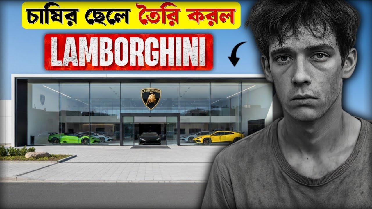 অপমানের বদলা নিতে তৈরি হল Lamborghini | How a Poor Boy Created Lamborghini