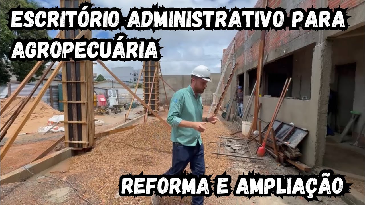 Escritório administrativo para agropecuária - reforma e ampliação