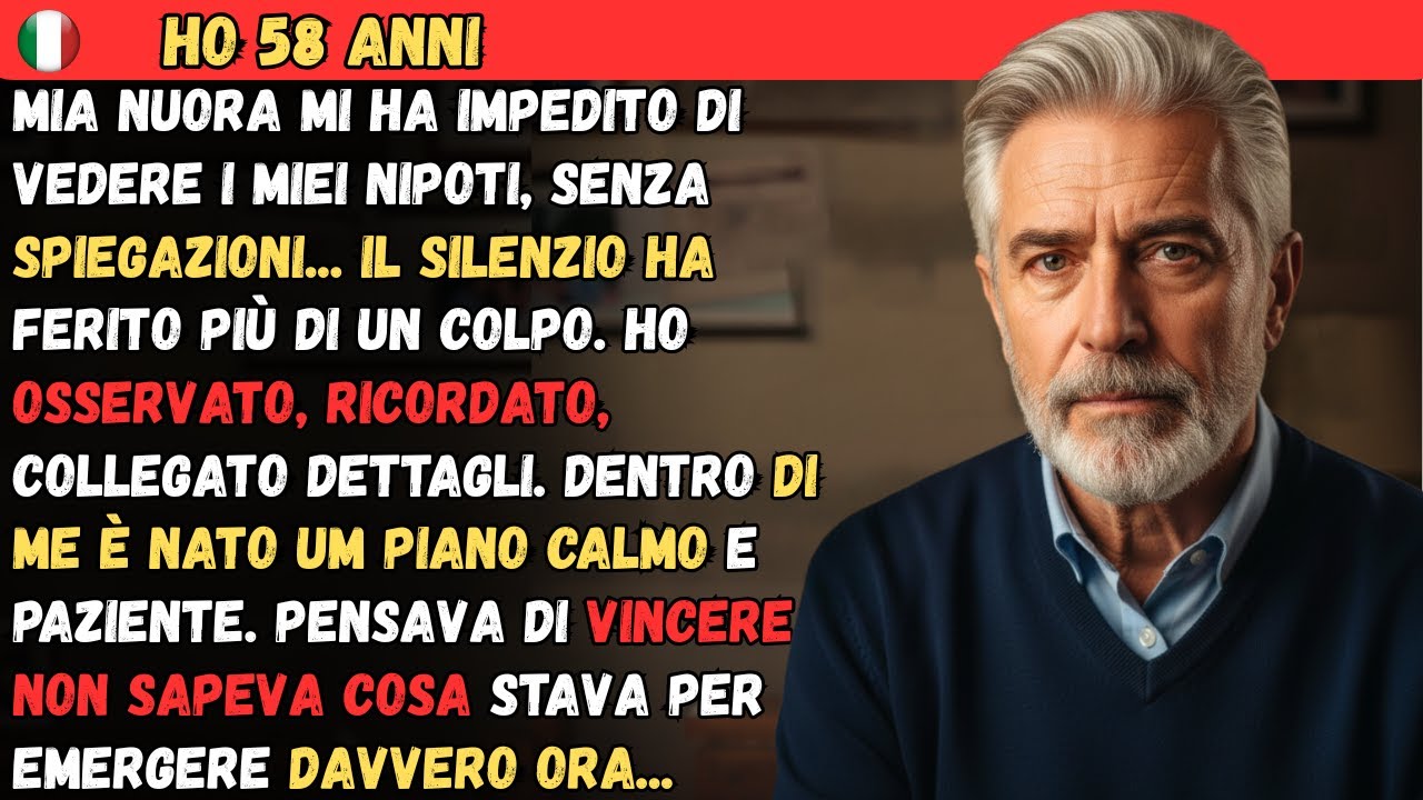 MIA NUORA MI HA IMPEDITO DI VEDERE I MIEI NIPOTI, SENZA SPIEGAZIONI... IL SILENZIO HA FERITO PIÙ...