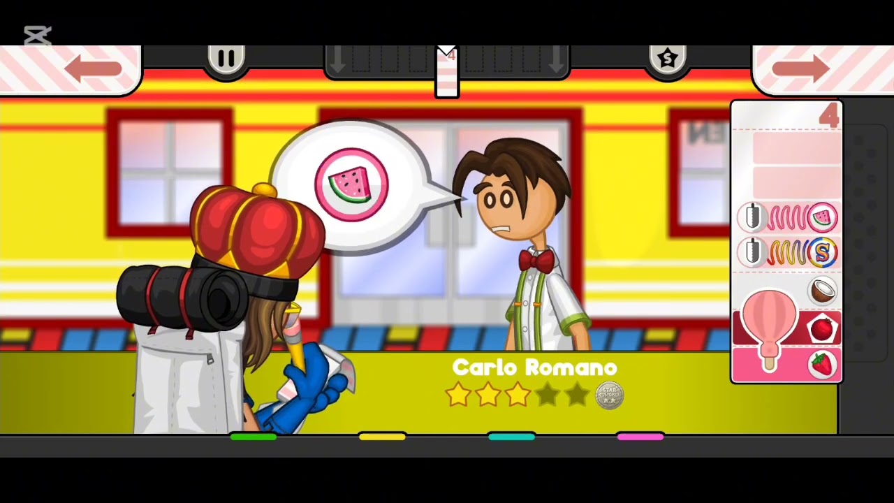 Día 299 Jugando Papa's Paleteria To Go : Big Top Carnival 🎪🍨🎮🎀💗💋