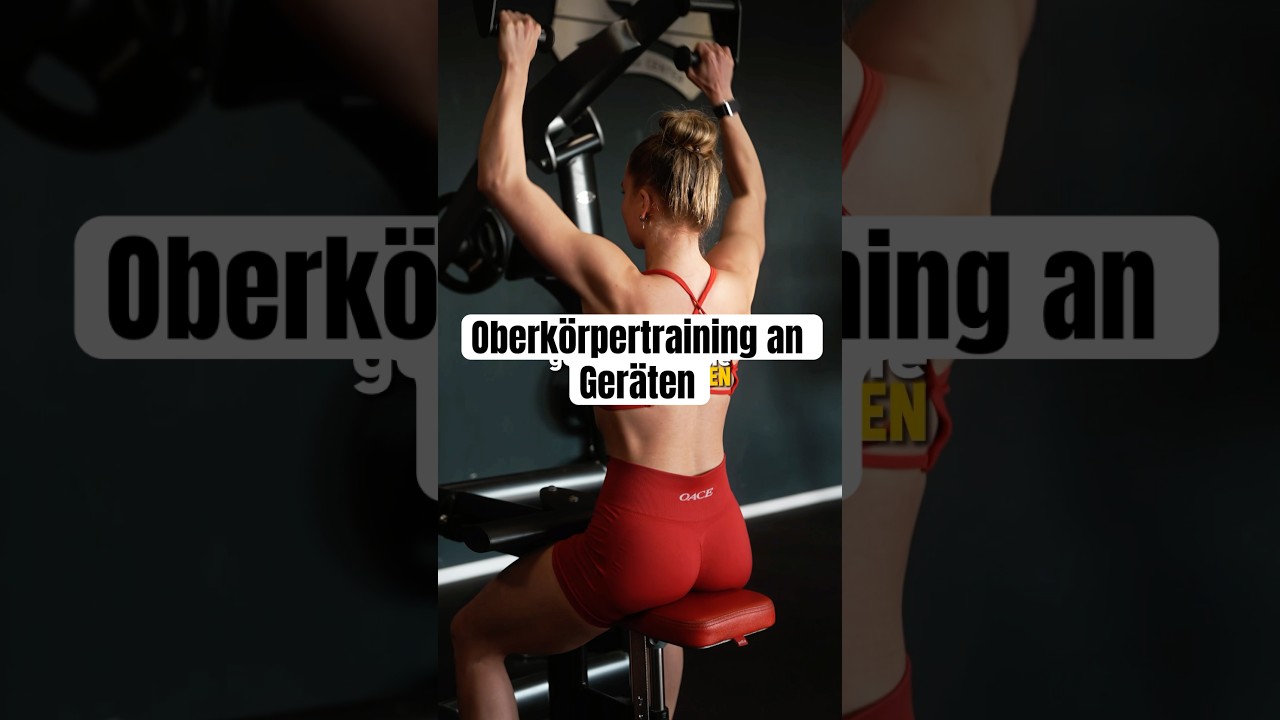 Oberk&ouml;rpertraining an Ger&auml;ten 🏋️&zwj;♀️ #fitness