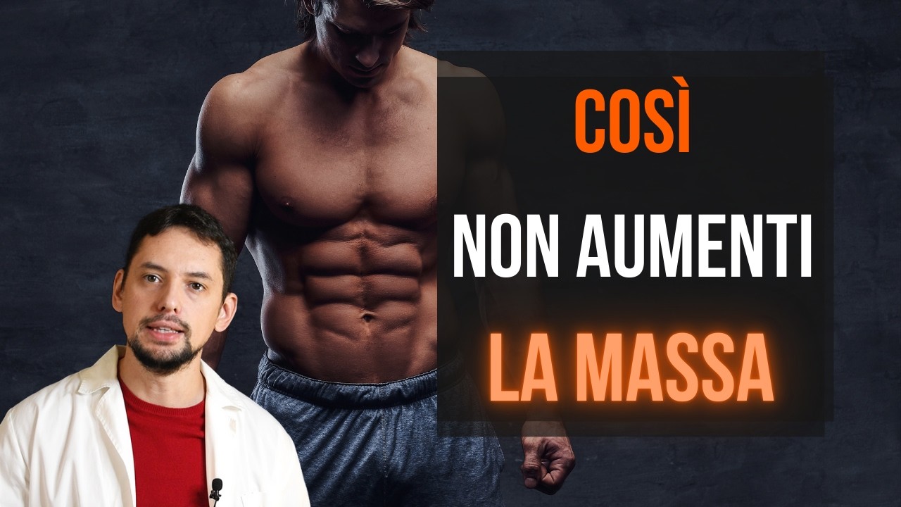 5 errori che limitano la MASSA MUSCOLARE
