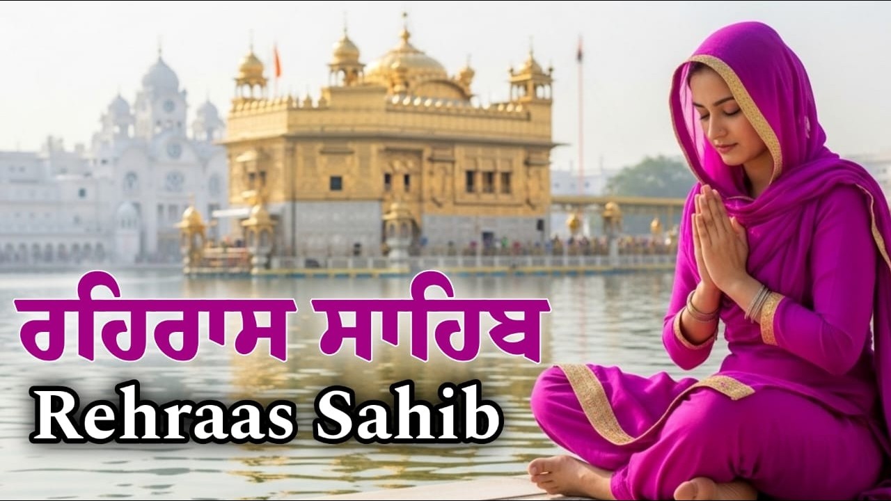 Rehraas Sahib Da Path \\ Nitnem Rehras Sahib \\ ਰਹਿਰਾਸ ਸਾਹਿਬ \\ Path Rehras Sahib #rehrassahib #wmk
