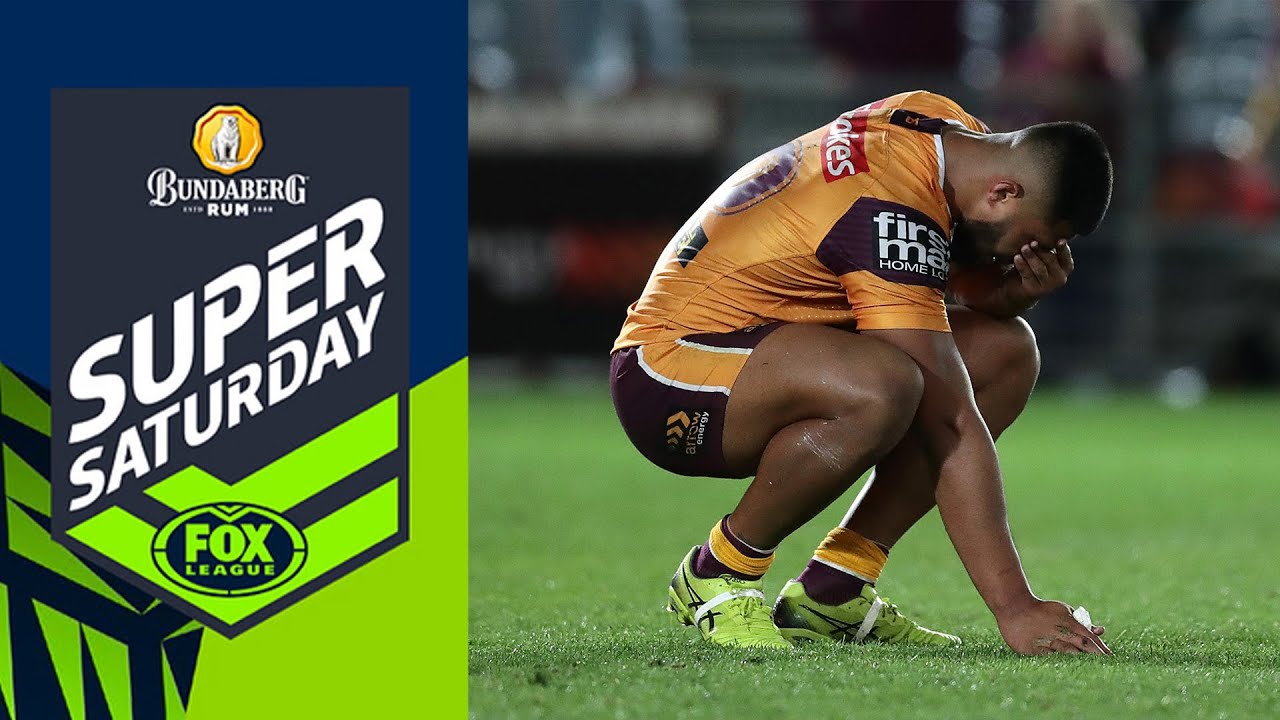 Brisbane Broncos emotional reaction after loss to Warriors | Super Saturday