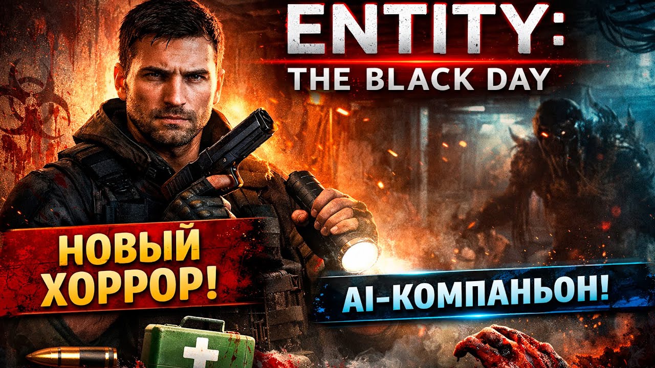 ENTITY: THE BLACK DAY &mdash; Новый шутер-триллер с сюжетом и AI-компаньоном 🔥