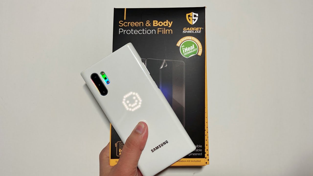 [2022]Gadgetshieldz Screen Protector For Curved Phone ft. Samsung Galaxy Note 10+ | Sane Vlogs
