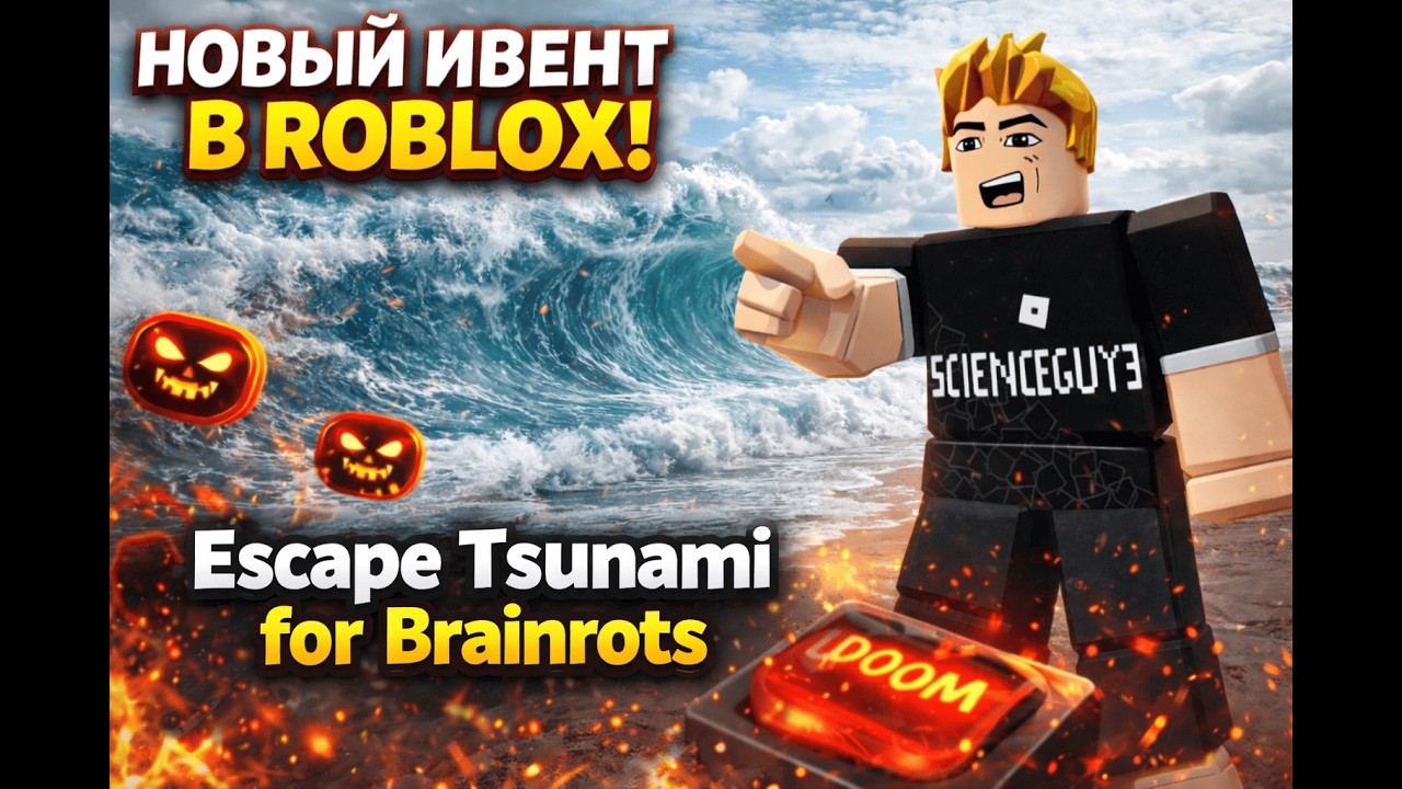 НОВЫЙ ИВЕНТ в Escape Tsunami for Brainrots! 😱🌊 Я В ШОКЕ!