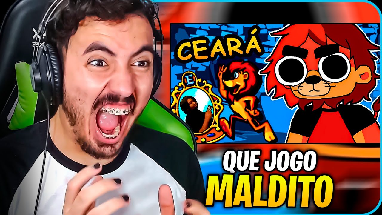 ficando irritado com um dos jogos da minha infância - GEMAPLYS | Leozin React