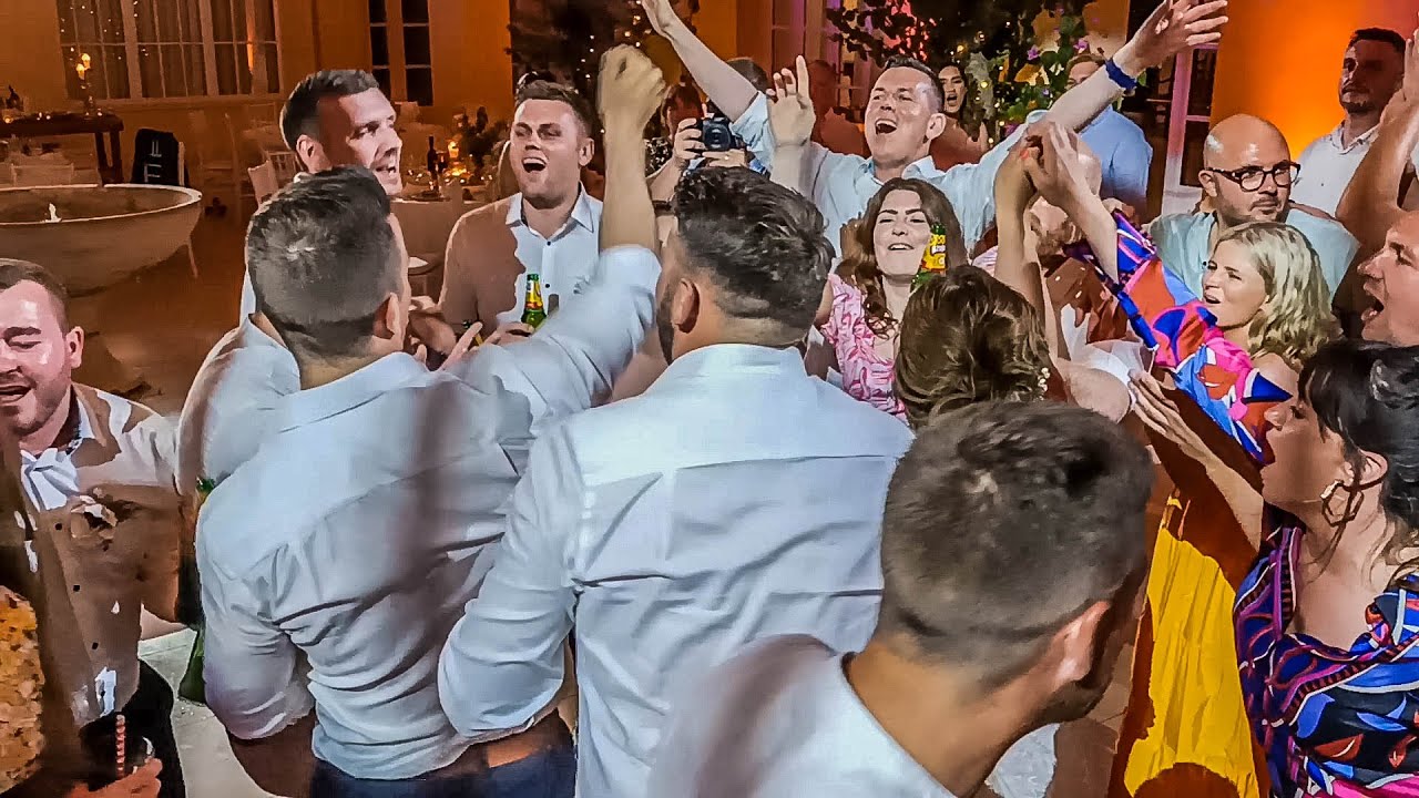 Strano vjenčanje u Vili Dalmaciji / Great sing-along wedding in Vila Dalmacija - Croatia DJ Zoran