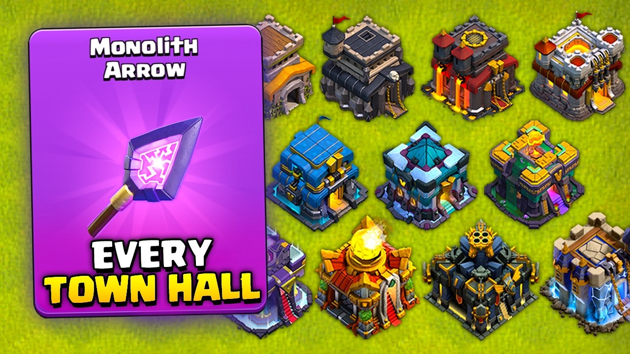 Best Monolith Arrow Strategy for Every Town Hall Level