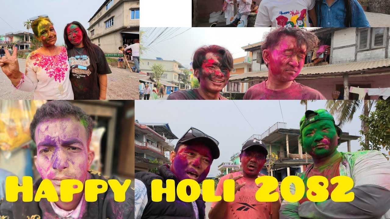 Happy holi 2082 // ST GUYS holi special