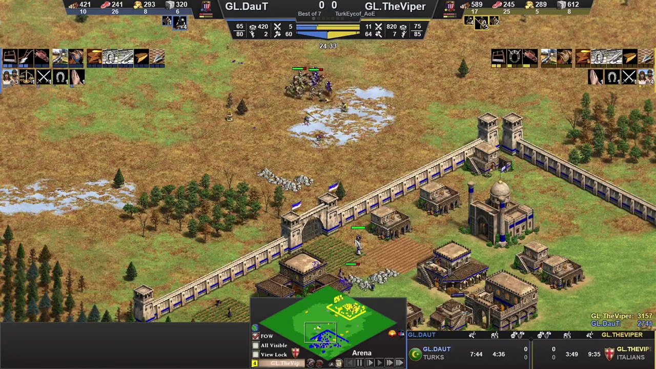 TheViper vs Daut BO7 - Lords Of The Arena Efsane Final ! T&uuml;m Ma&ccedil;lar