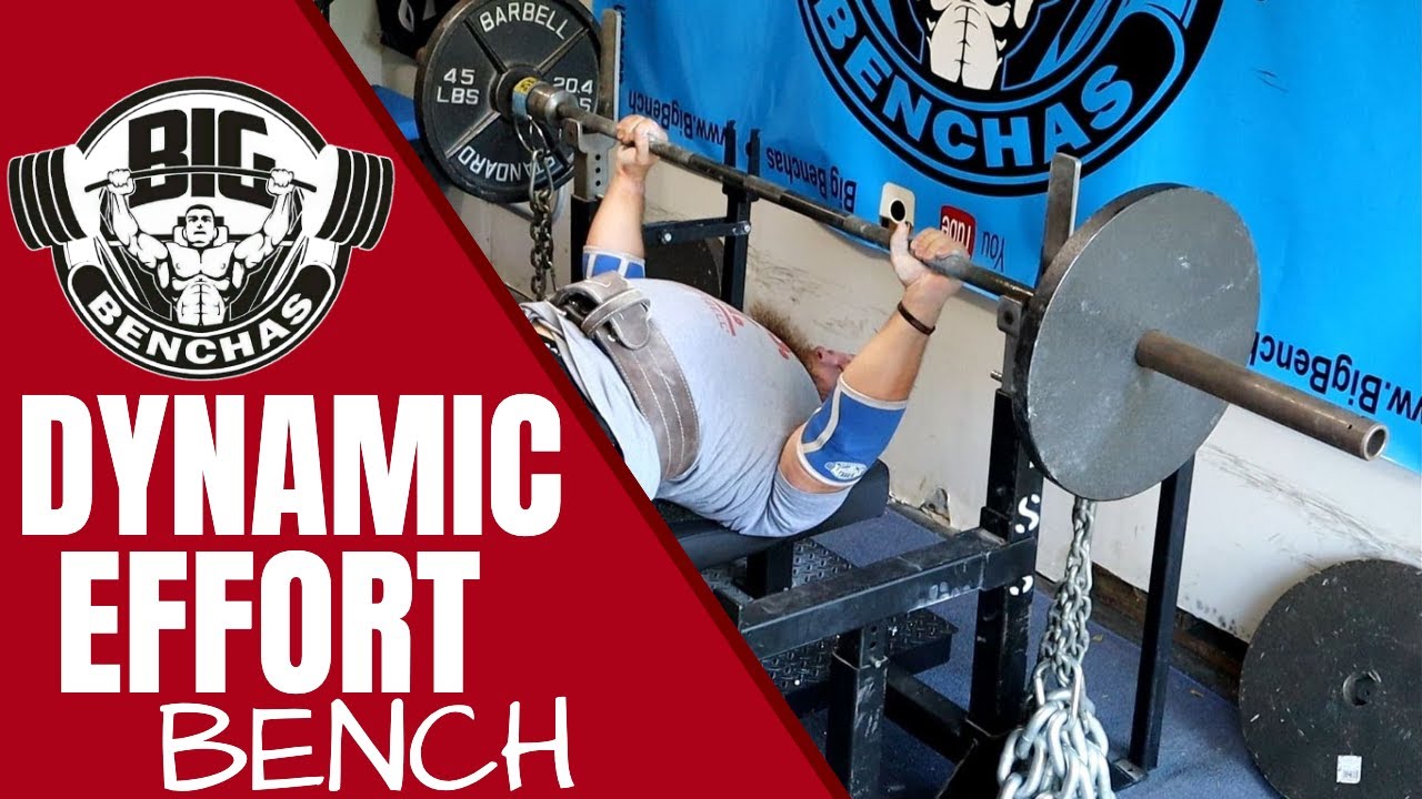 Dynamic Effort Bench Day with Chains