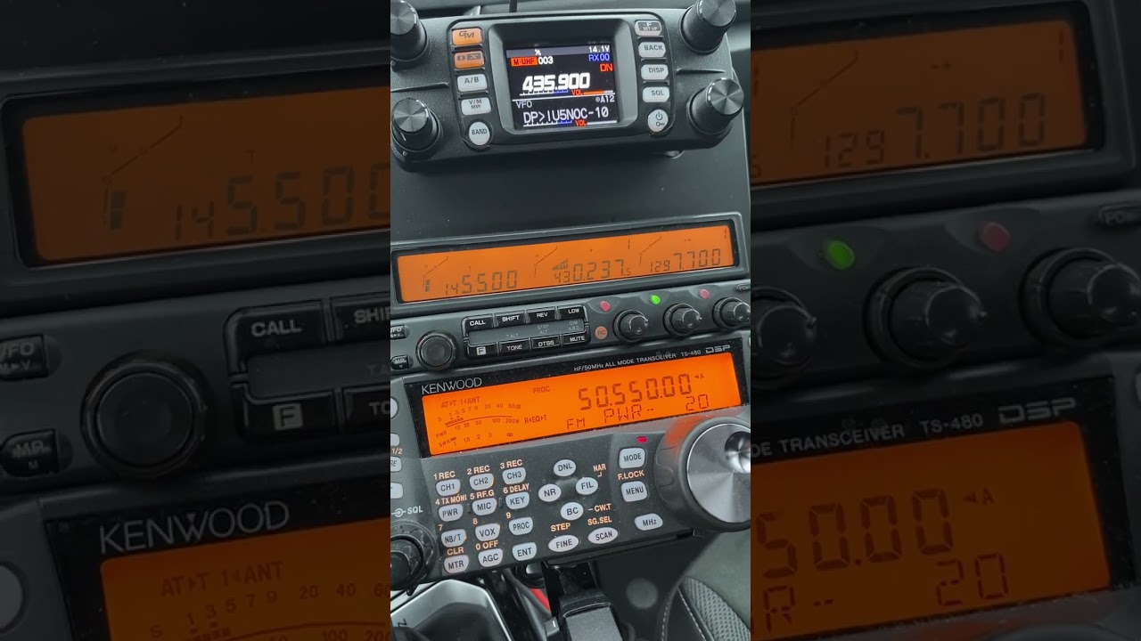 Bellissimo quartetto in simplex in banda 6m FM tra IK5YOJ/M, IZ5IOF/M, IU5HJU/M e IZ5EKW. 