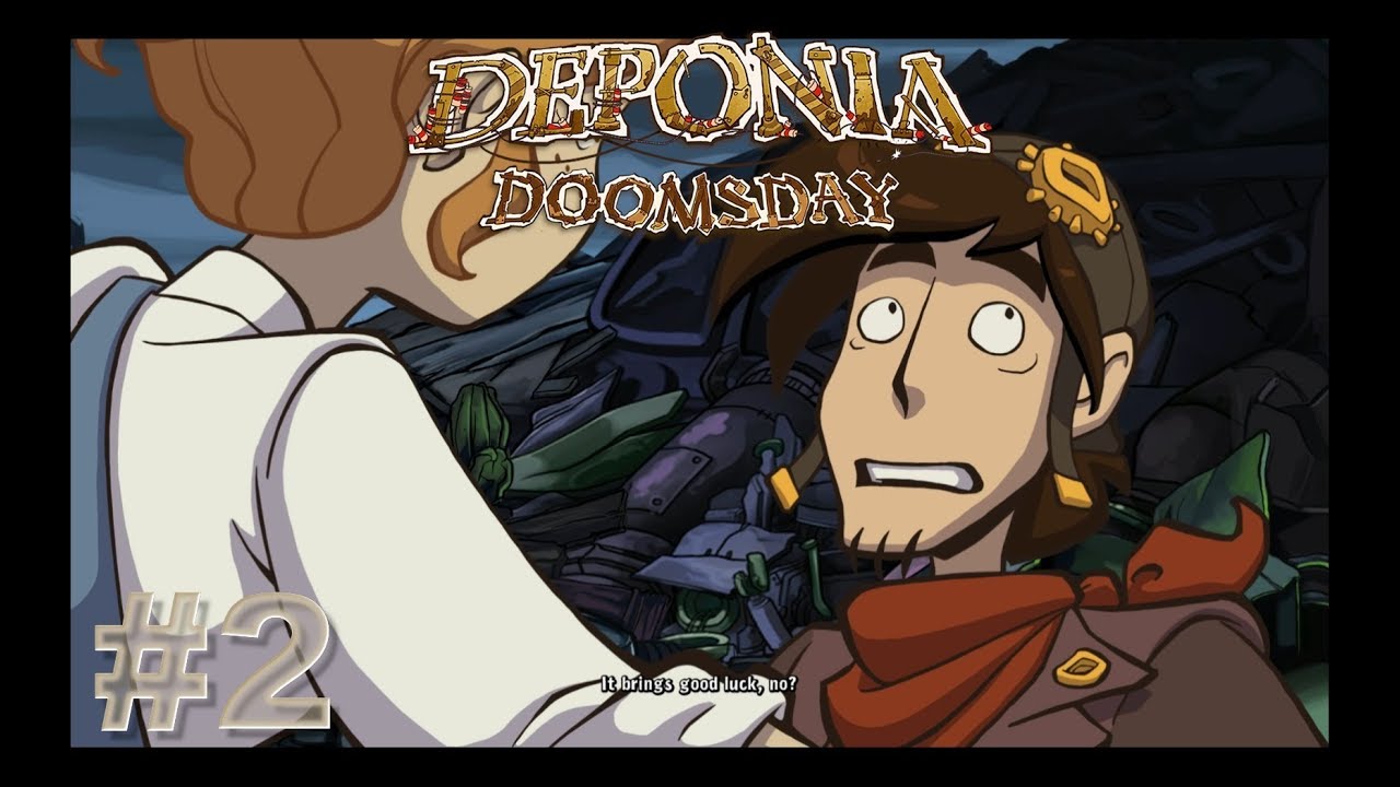 Deponia Doomsday Walkthrough Part 2 Toni is not happy