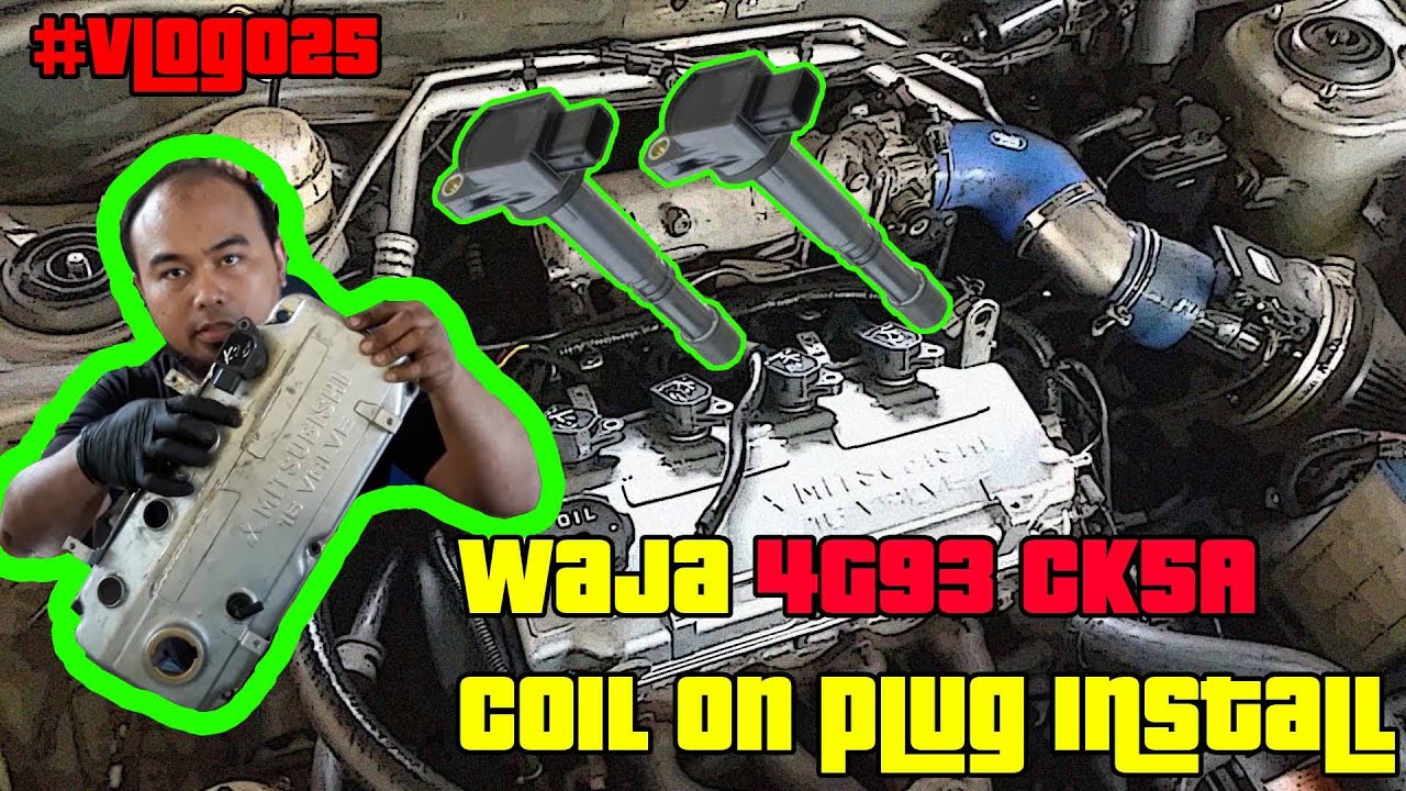 Proton Waja 4G93 1.8 single cam upgrade to coil on plug