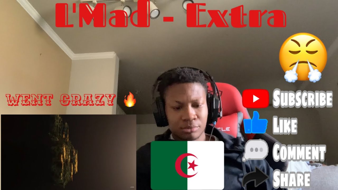 American Reaction To Algerian Rap L'Mad - Extra (prod by Kays Beatz) | LMERicoTv Reaction