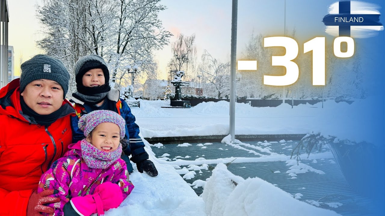 166 🇫🇮 Ngày lạnh nhất | Cuộc sống tại Phần Lan Bắc Âu | -31°c Life on the coldest day in Finland