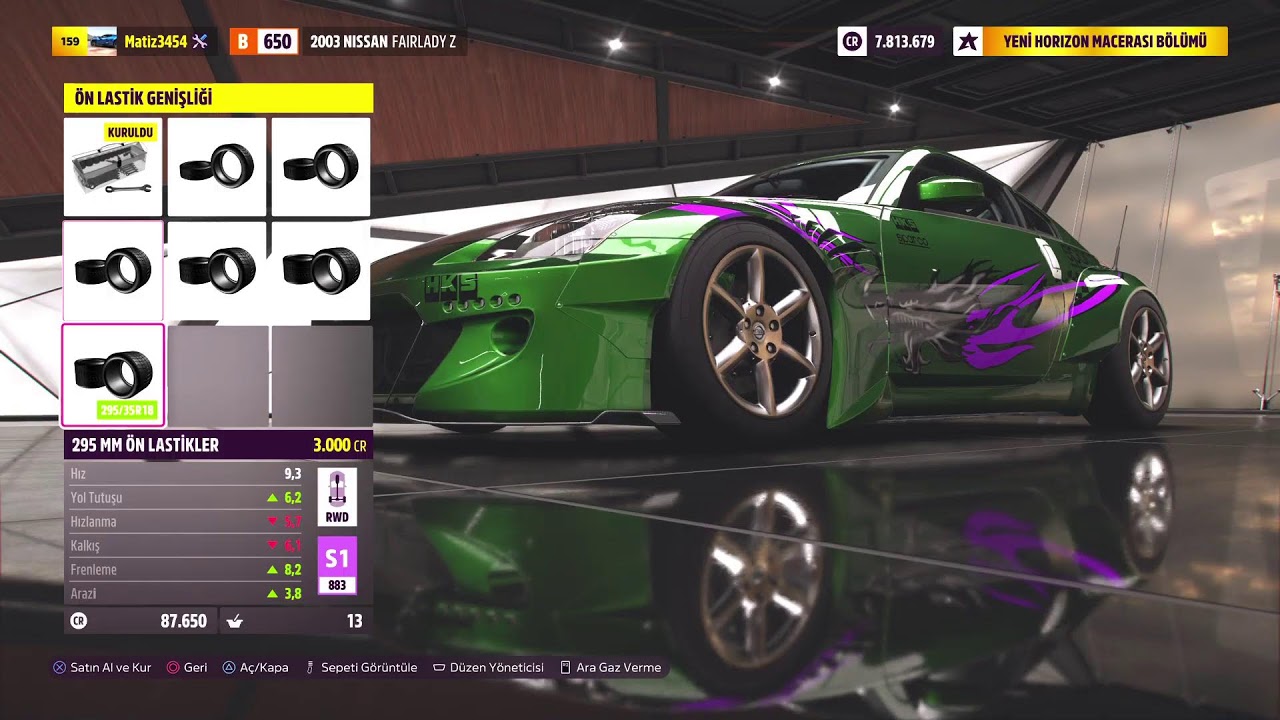 Drift ögreniyoruz fh5