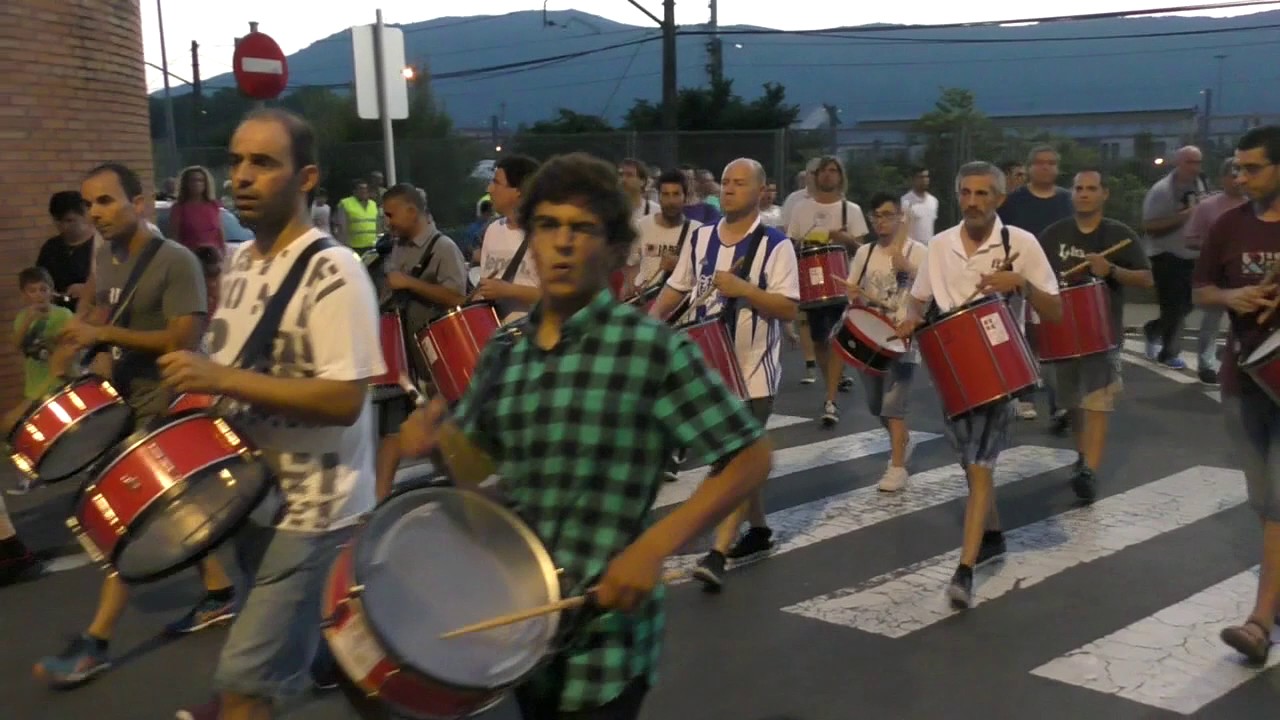 ENSAYO DE LA COMPAÑÍA BELASKOENEA DEL ALARDE DE IRUN, ALARDE 2017