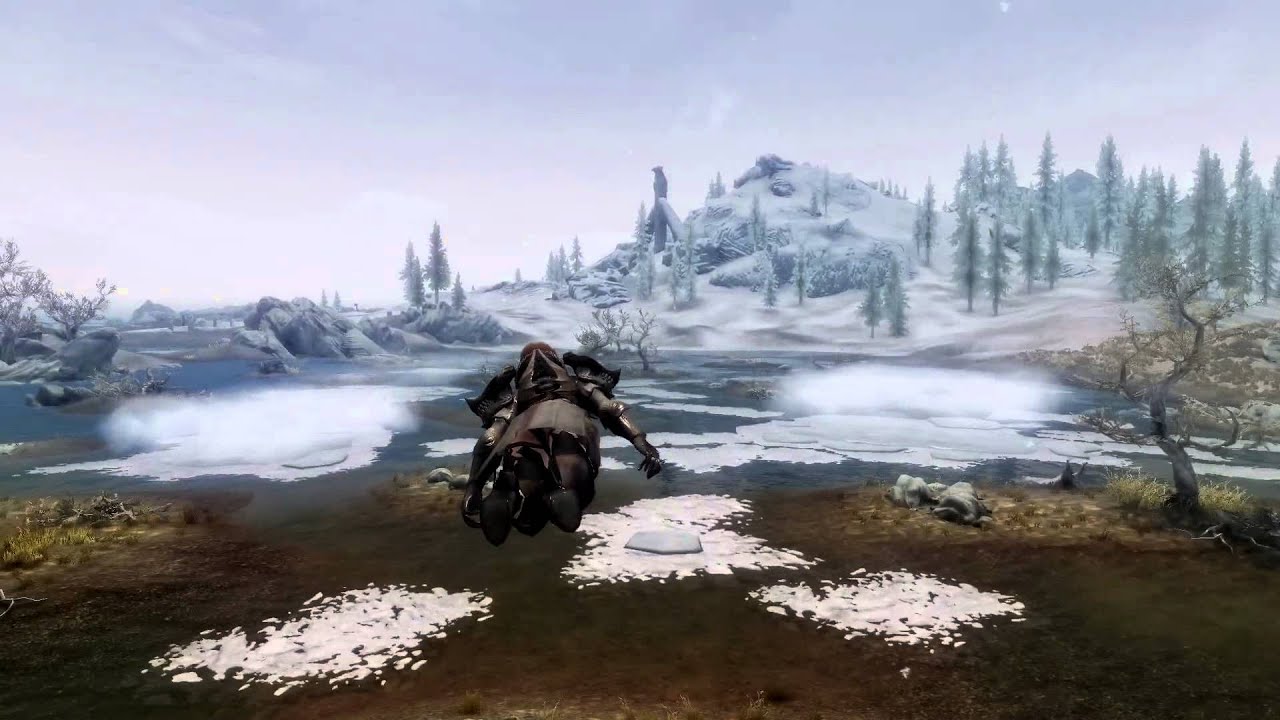 Skyrim - Flying mod.