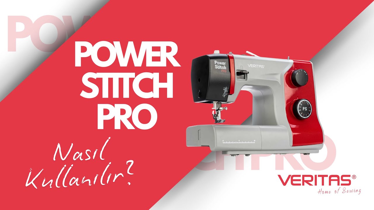 Veritas POWER STITCH PRO Nasıl Kullanılır?
