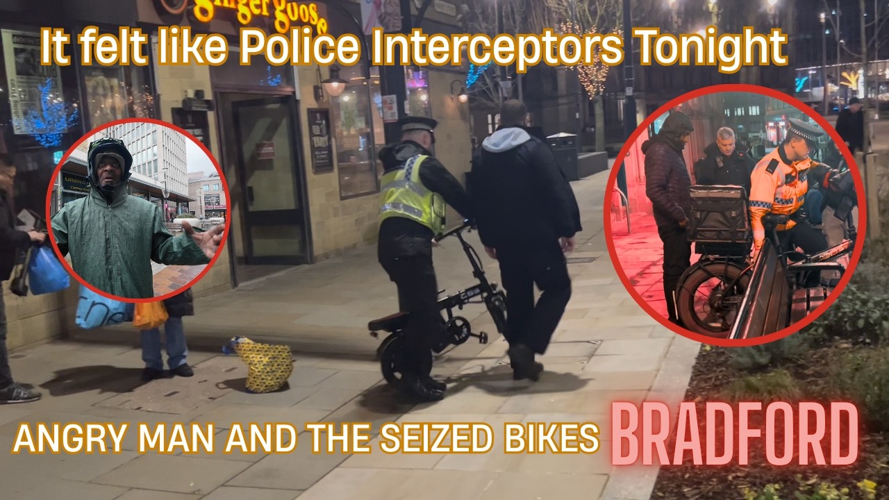 BRADFORD: HE FLIPPED OUT ON ME AND MAN GETS HIS BIKE SEIZED BY POLICE INTERCEPTORS