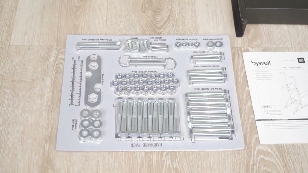 Instrucciones y armado - Torre multifuncional Bywell - TO001